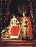 Sir Edwin Landseer Queen Victoria and Prince Albert at the Bal Costume of 12 may 1842 oil painting on canvas